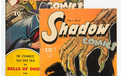 Shadow Comics V5#2 and V5#9 Group (Street & Smith,...