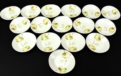 Sixteen Organic Shaped Ceramic Side Plates