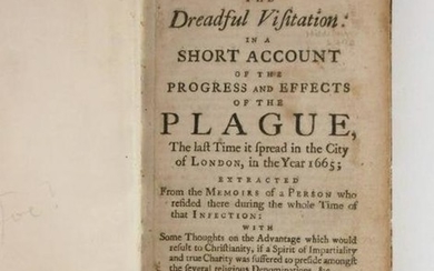 The Dreadful Visitation, 1767 Edition