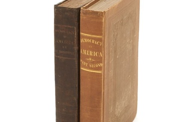 The first edition of Tocqueville, with an important association