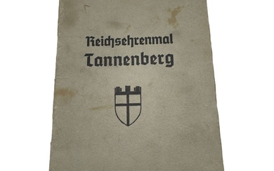 Third Reich Book 'Reichsehrenmal Tannenberg'