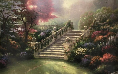 Thomas Kinkade Stairway to Paradise Lithograph