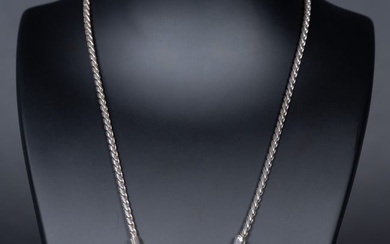 Tiffany & Co Elsa Peretti Sterling Silver Heart Necklace