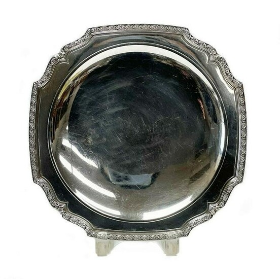 Tiffany & Co. Sterling Silver Cake plate #20596, 1925
