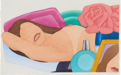 Tom Wesselmann Study for Nude Lithograph