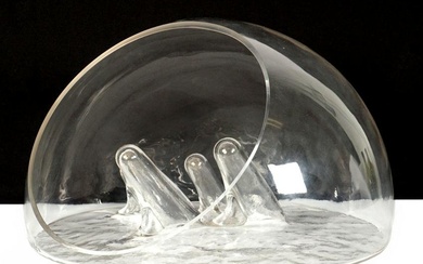 Toni Zuccheri for VeArt Volcano Glass Sculpture