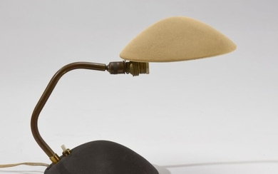 Travail des années 1950 Petite lampe à poser,...
