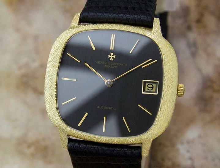 Vacheron Constantin 18k Gold Swiss Made Mens 1980s Rare