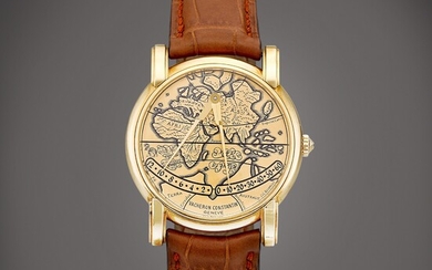 Vacheron Constantin Mercator, Reference 43050 | A yellow gold retrograde wristwatch, Circa 1995 | 江詩丹頓 | Mercator 型號43050 | 黃金逆跳腕錶，約1995年製