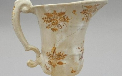 Versatoio in ceramica di Savona a decorazione