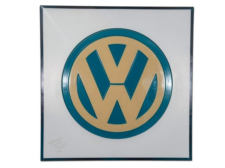 Volkswagen Dealership Large Plastic Sign