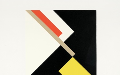 Walter Dexel (Monaco di Baviera, 1890 - Braunschweig, 1973), Diagonalkonstruktion im Quadrat. 1924.