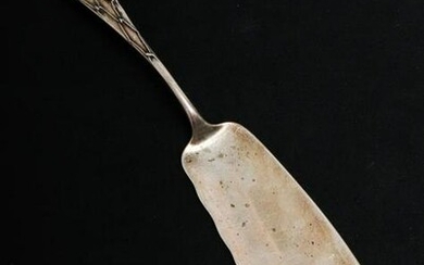 Whiting Silver Fish & Net Relief Fish Slice