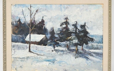 William Kimura, Alaskan Winter Landscape