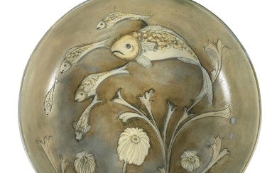 William Moorcroft Pottery Fish Bowl