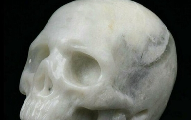 Xiuyan Jade Carved Skull