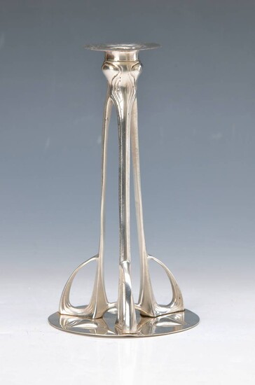 candlestick, WMF,around 1900/10, Art Nouveau, silver plated...