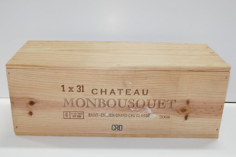1 Double-Magnum Château Monbousquet 2008 GC Saint Emilion...