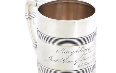 American silver mug, Tiffany & Co