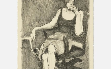 Richard Diebenkorn, Seated Woman Drinking from a Cup