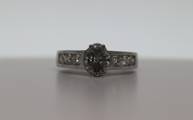 14KT Ladies Diamond Ring