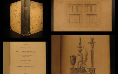 1825 Civil Architecture Chambers Illustrated Columns
