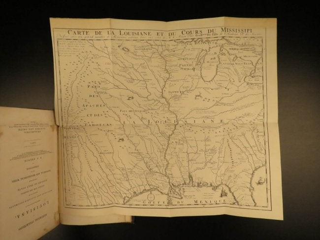1850 Louisiana History + Florida de Soto Expedition