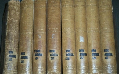 1898 THE SPECTATOR 8 VOLUME SET EDITED BY GEORGE A.