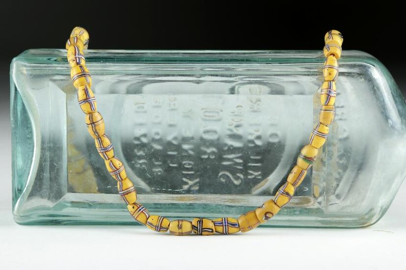 18th C. Venetian Glass Trade Bead Necklace