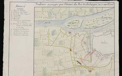 18th c. Siege Map/Plan