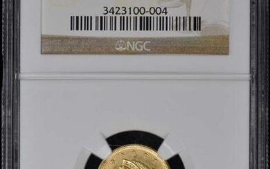 1905 Quarter Eagle $2.50 NGC MS63