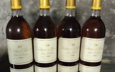 1989 Château d'Yquem - Sauternes 1er Cru Supérieur - 4 Bottles (0.75L)