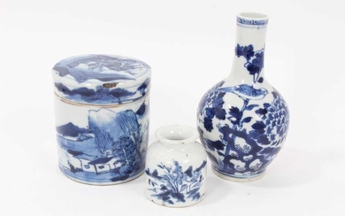 19th century Chinese blue and white porcelain