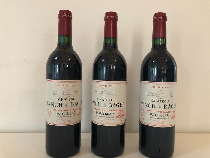 2001 Château Lynch-Bages - Pauillac Grand Cru Classé - 3 Bottles (0.75L)