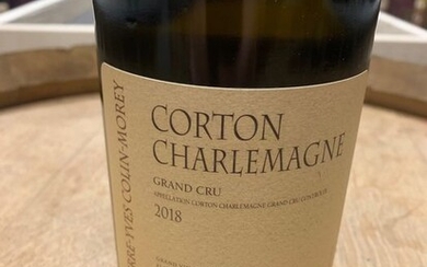 2018 Corton Charlemagne Grand Cru - Pierre Yves Colin Morey - Bourgogne - 1 Bottle (0.75L)