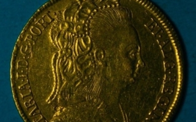 Portugal - Monarchy - Maria I (1786-1799) - Peça (6,400 Reis) 1801 R - Rio de Janeiro - Gold