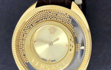 Versace - Destiny Spirit Watch Brown IP Gold "NO RESERVE PRICE" - VEBM00618 - Women - BRAND NEW