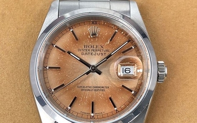 Rolex - Datejust Oyster Perpetual Rare Brushed Dial - 16200 - Unisex - 1990-1999