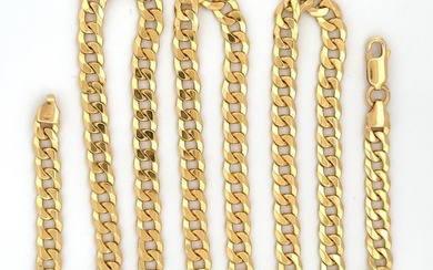 34.1 gr - 50 cm - 18 Kt - Necklace Yellow gold