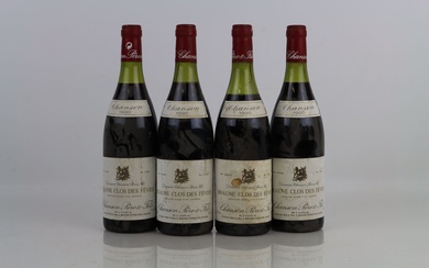 4 bouteilles de BEAUNE CLOS DES FEVES 1er... - Lot 143 - Alexandre Landre Beaune