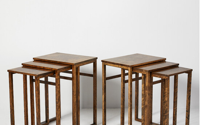 43. A set of 3 tables, Axel Larsson, Bodafors