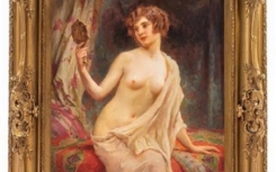 Abel Dominique Boye, (French, 1864-1934), Nude