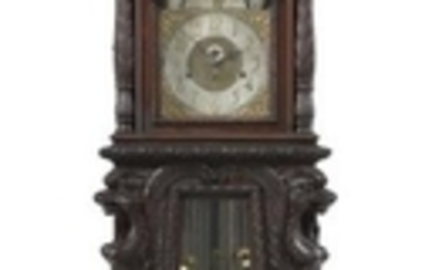 Continental Mahogany Tall Case Clock