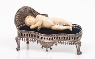 Lying Child Jesus An 18th century ivory Indo Portu…