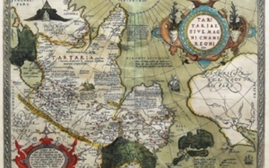 Ortelius Map of Russia / Pacific