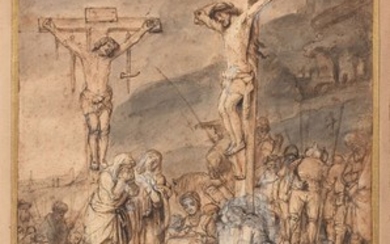 Samuel Van Hoogstraten (1627-1678) The Crucifixion
