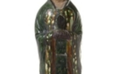 * A Sancai Glazed Pottery Figure of an Official