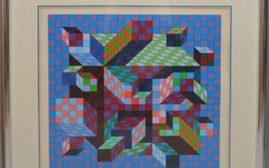 Victor Vasarely (1906 – 1997) ?French/Hungarian, 20th