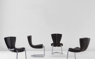 Marc Newson, Set of four "Komed" chairs