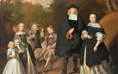 Circle of Bartholomeus van der Helst (1613-1670) Dutch Portrait of...
